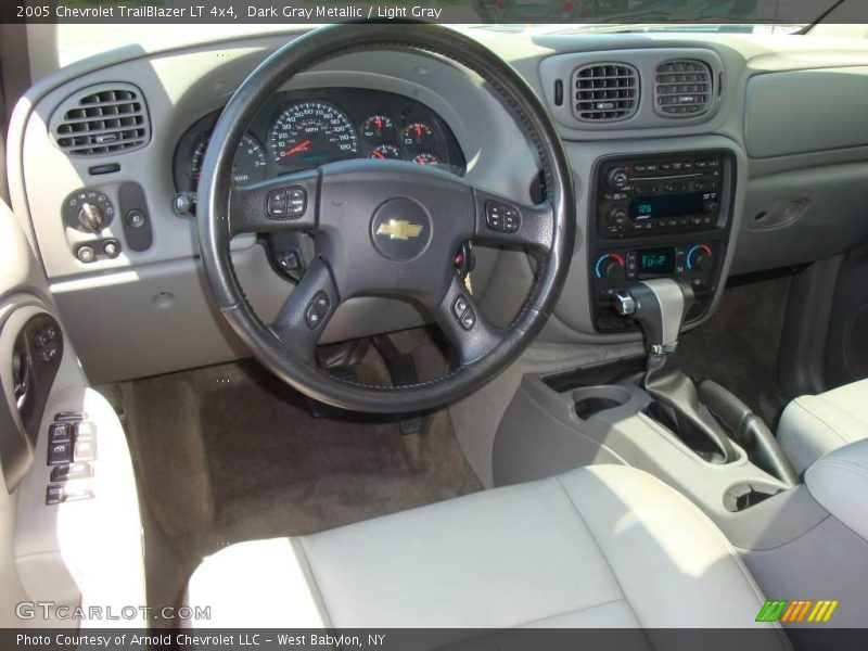 Dark Gray Metallic / Light Gray 2005 Chevrolet TrailBlazer LT 4x4