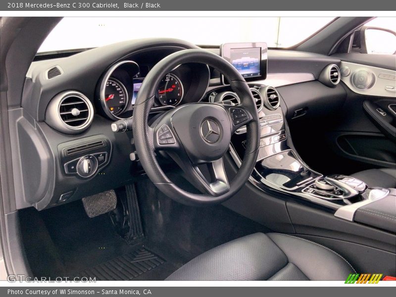 Black / Black 2018 Mercedes-Benz C 300 Cabriolet