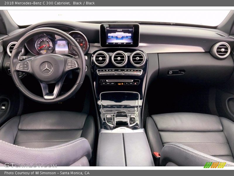 Black / Black 2018 Mercedes-Benz C 300 Cabriolet