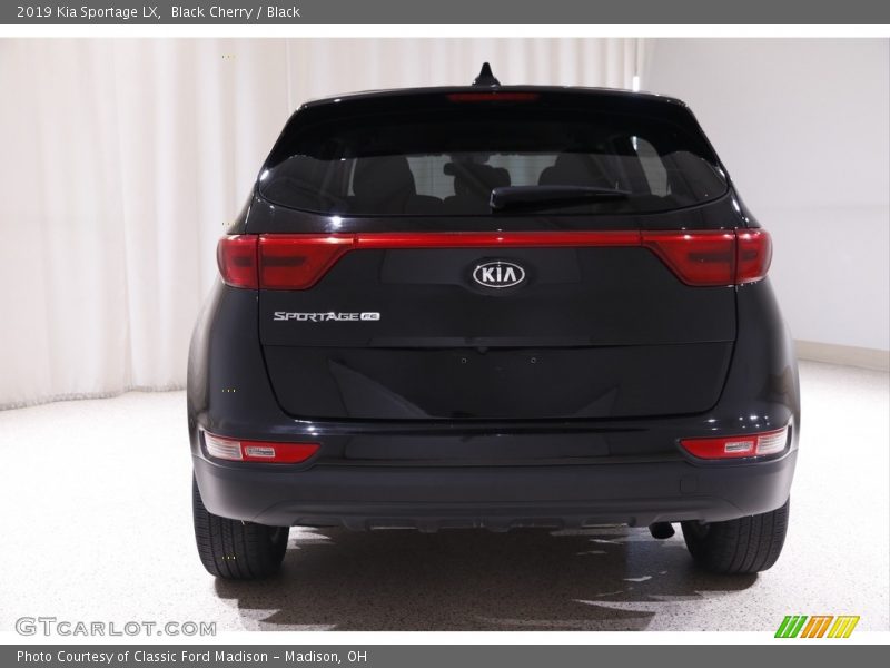 Black Cherry / Black 2019 Kia Sportage LX