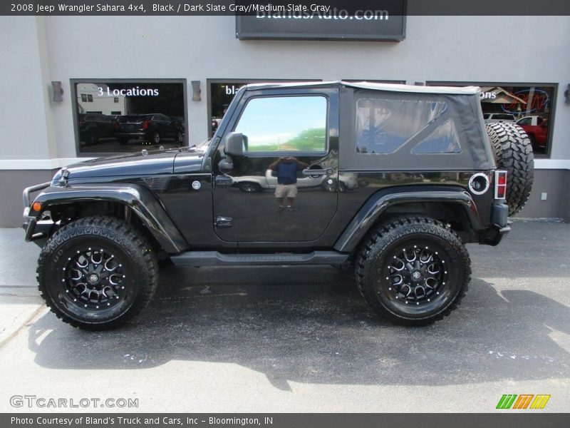 Black / Dark Slate Gray/Medium Slate Gray 2008 Jeep Wrangler Sahara 4x4