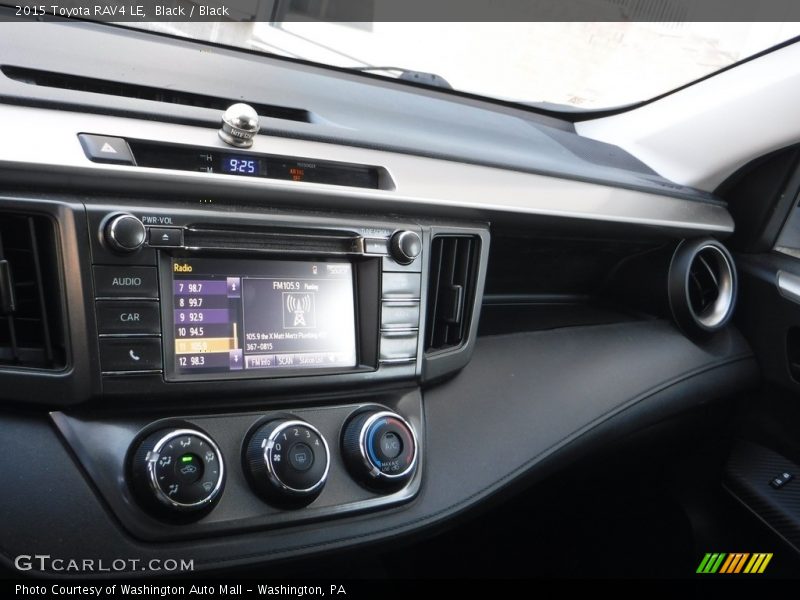 Black / Black 2015 Toyota RAV4 LE