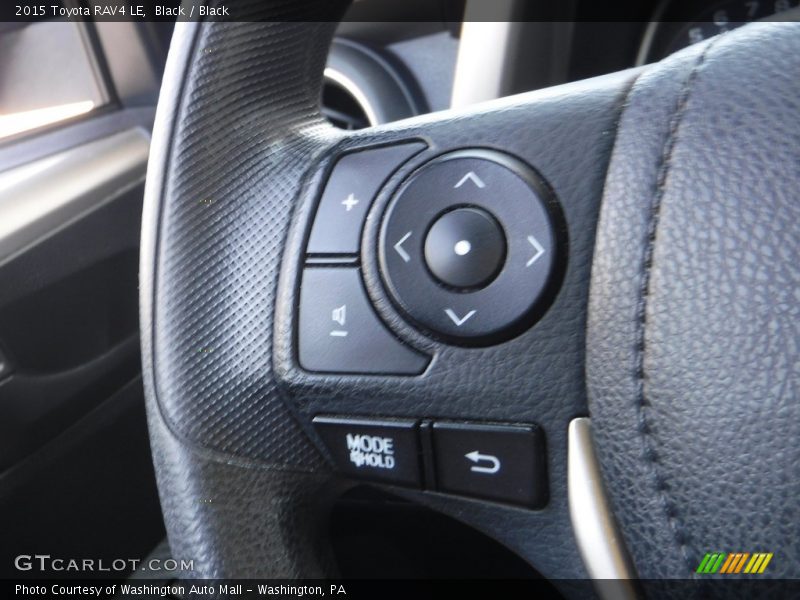 Black / Black 2015 Toyota RAV4 LE