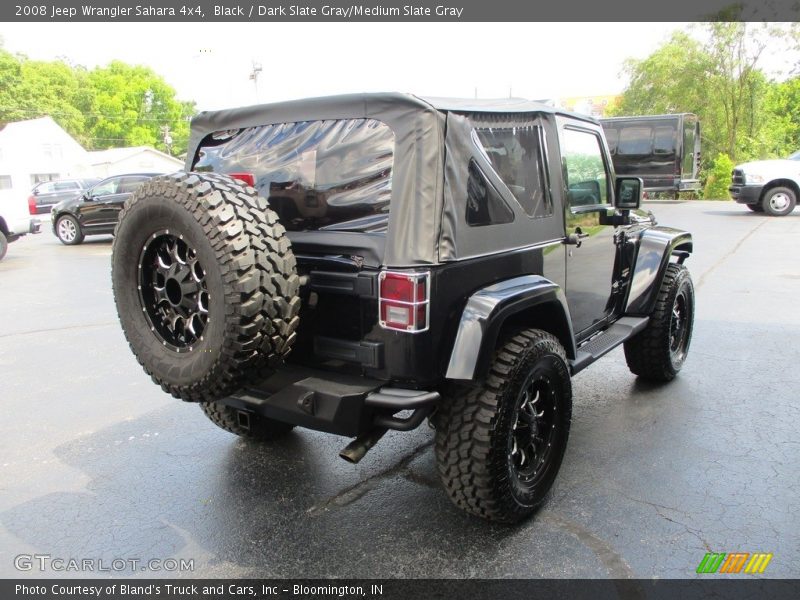 Black / Dark Slate Gray/Medium Slate Gray 2008 Jeep Wrangler Sahara 4x4