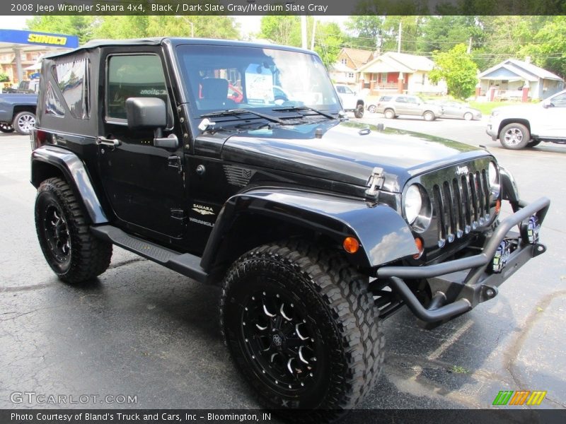 Black / Dark Slate Gray/Medium Slate Gray 2008 Jeep Wrangler Sahara 4x4