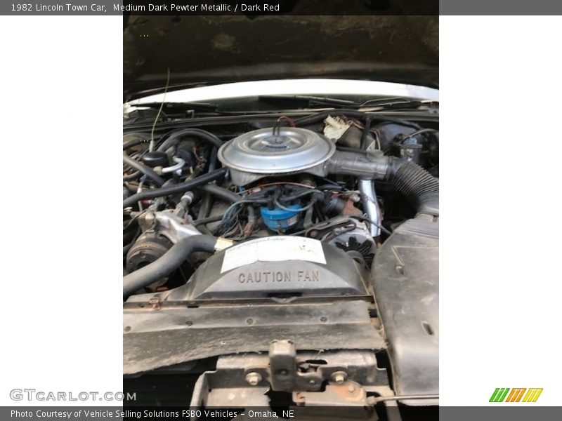  1982 Town Car  Engine - 5.0 Liter OHV 16-Valve V8
