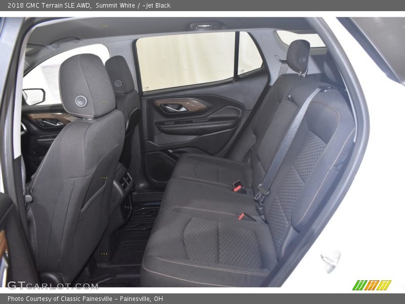 Summit White / ­Jet Black 2018 GMC Terrain SLE AWD