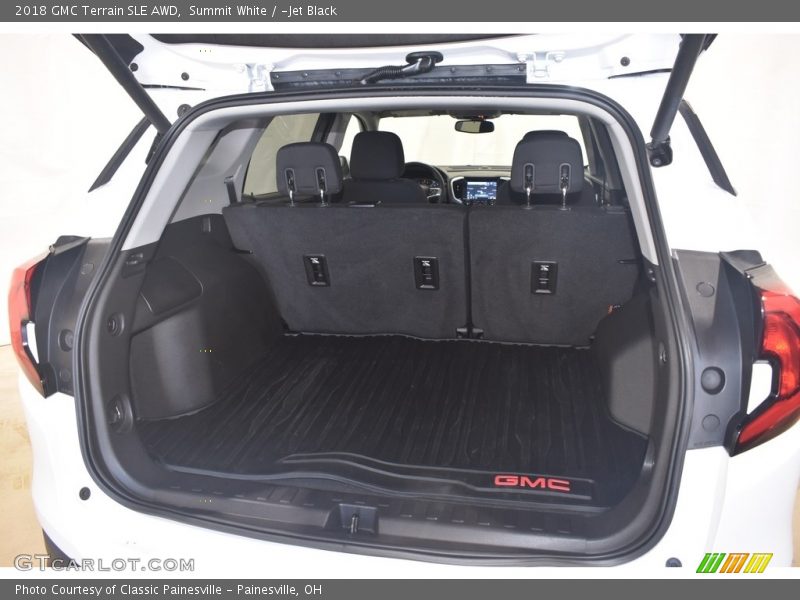 Summit White / ­Jet Black 2018 GMC Terrain SLE AWD