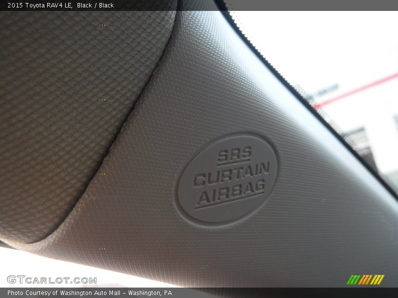 Black / Black 2015 Toyota RAV4 LE