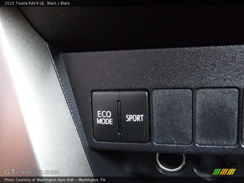 Black / Black 2015 Toyota RAV4 LE