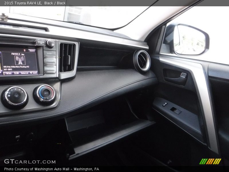 Black / Black 2015 Toyota RAV4 LE