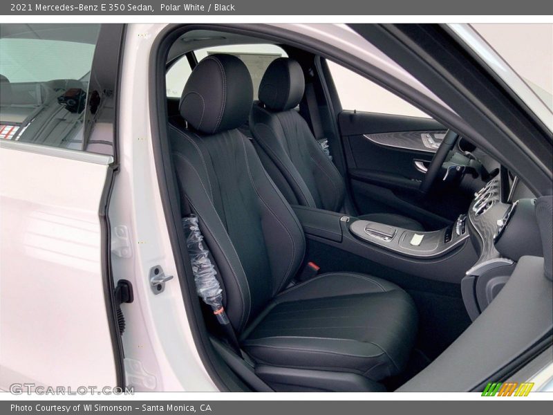 Polar White / Black 2021 Mercedes-Benz E 350 Sedan