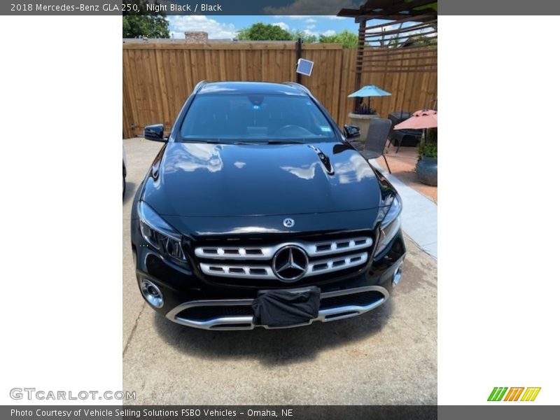 Night Black / Black 2018 Mercedes-Benz GLA 250