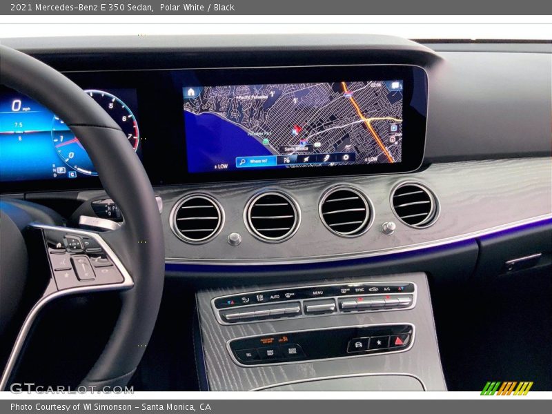 Polar White / Black 2021 Mercedes-Benz E 350 Sedan