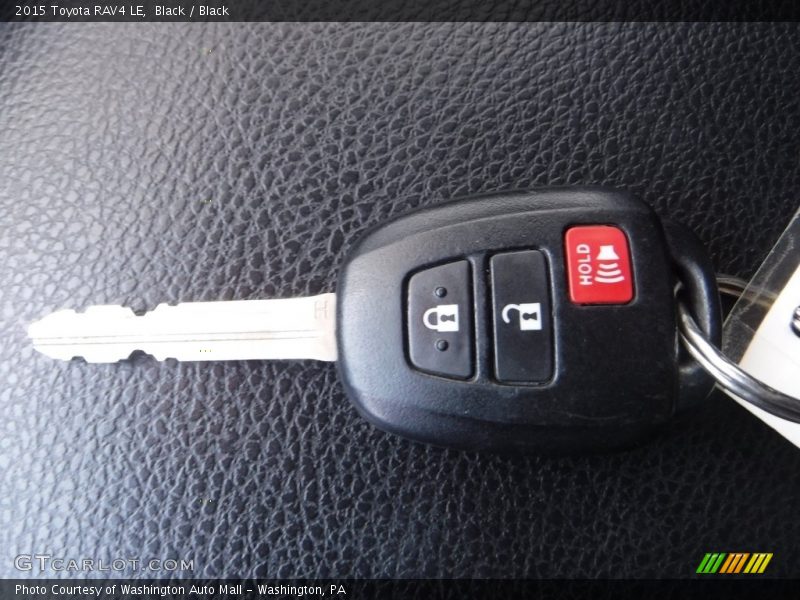 Black / Black 2015 Toyota RAV4 LE