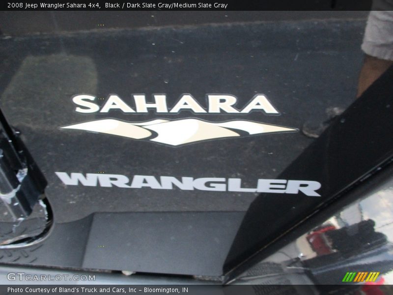 Black / Dark Slate Gray/Medium Slate Gray 2008 Jeep Wrangler Sahara 4x4