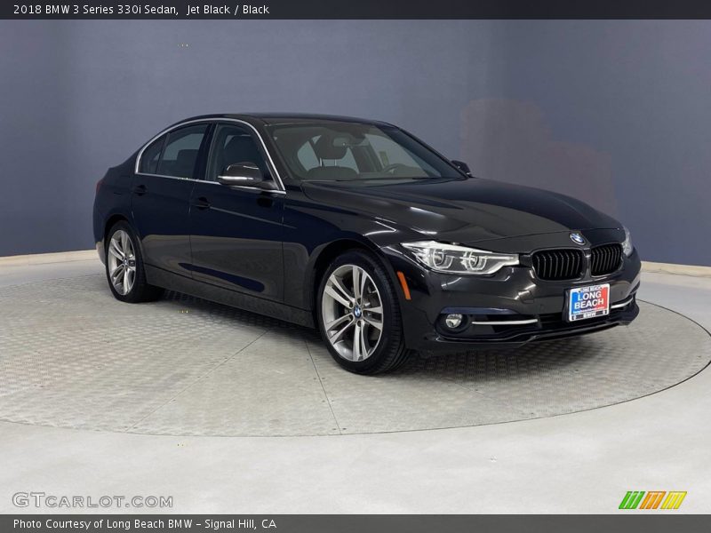 Jet Black / Black 2018 BMW 3 Series 330i Sedan