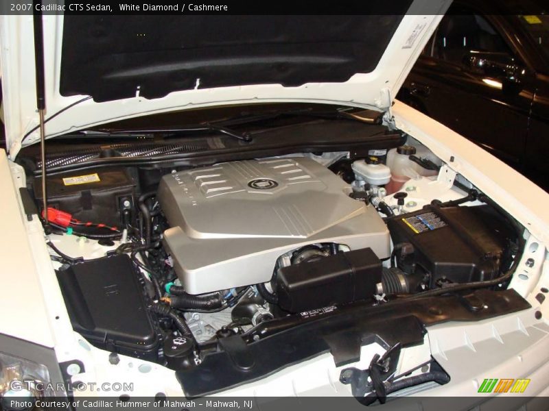 White Diamond / Cashmere 2007 Cadillac CTS Sedan