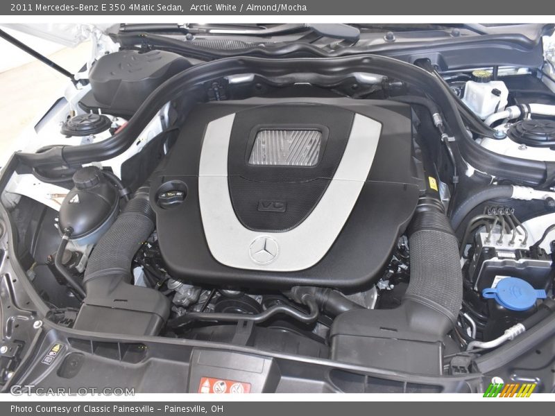 Arctic White / Almond/Mocha 2011 Mercedes-Benz E 350 4Matic Sedan