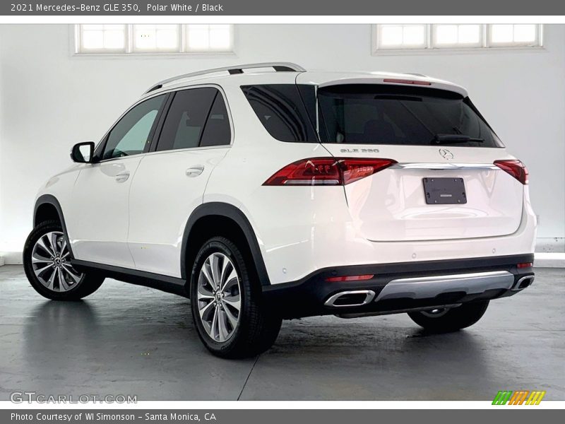 Polar White / Black 2021 Mercedes-Benz GLE 350