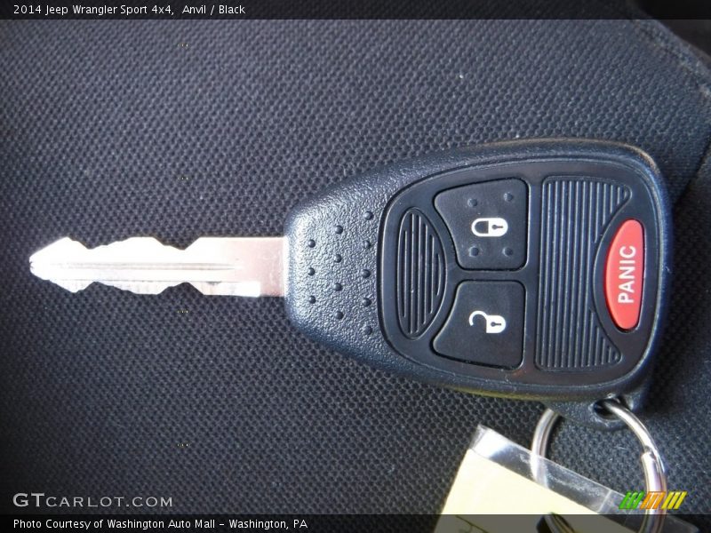 Anvil / Black 2014 Jeep Wrangler Sport 4x4