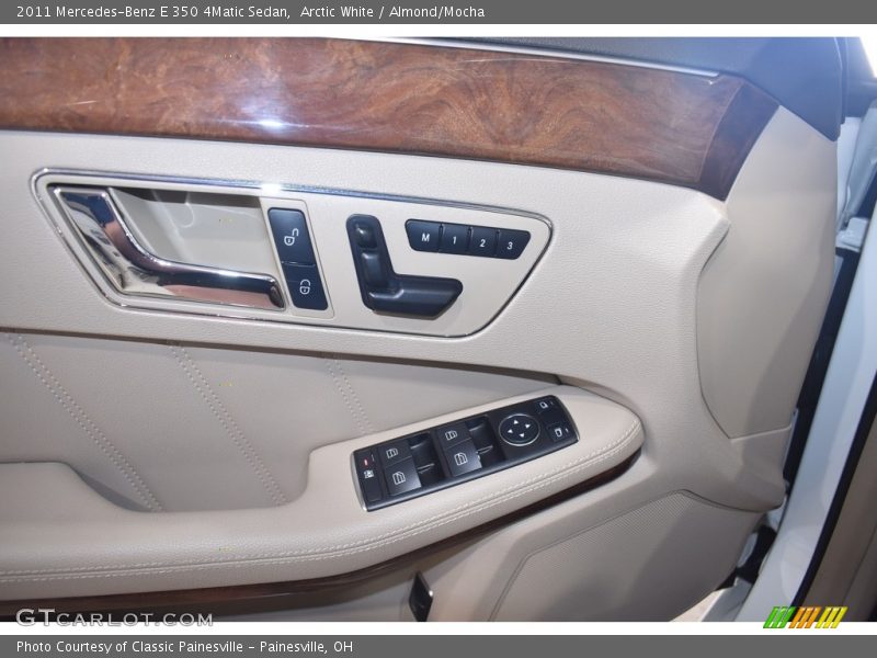 Arctic White / Almond/Mocha 2011 Mercedes-Benz E 350 4Matic Sedan