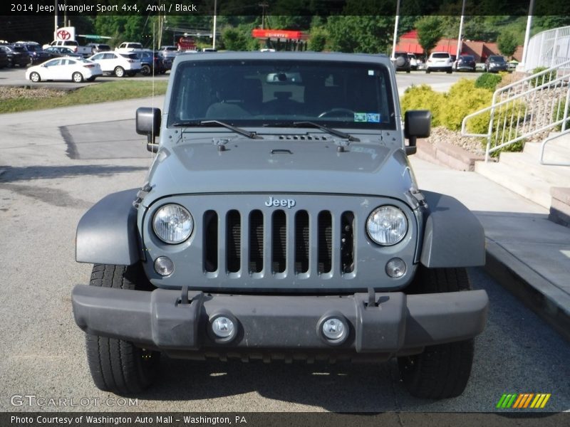 Anvil / Black 2014 Jeep Wrangler Sport 4x4