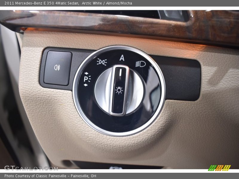 Arctic White / Almond/Mocha 2011 Mercedes-Benz E 350 4Matic Sedan