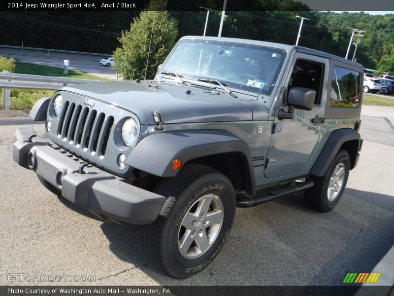 Anvil / Black 2014 Jeep Wrangler Sport 4x4