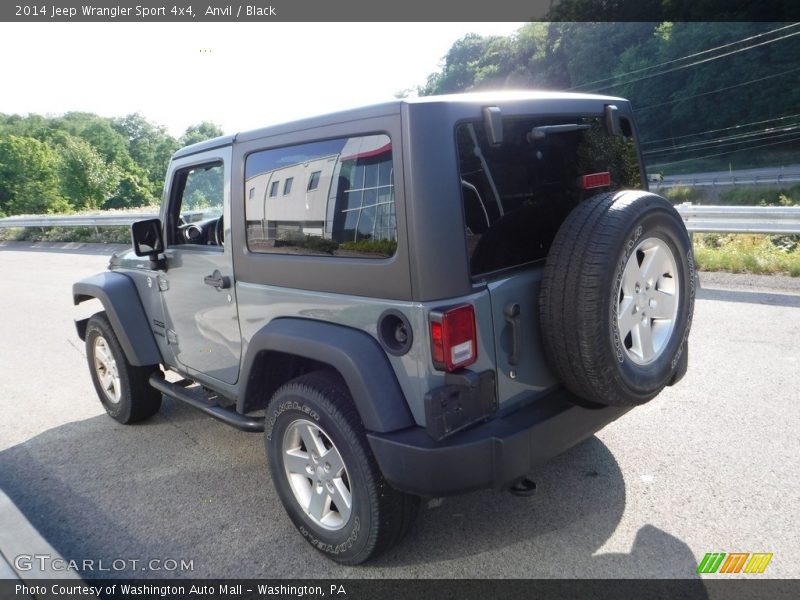 Anvil / Black 2014 Jeep Wrangler Sport 4x4