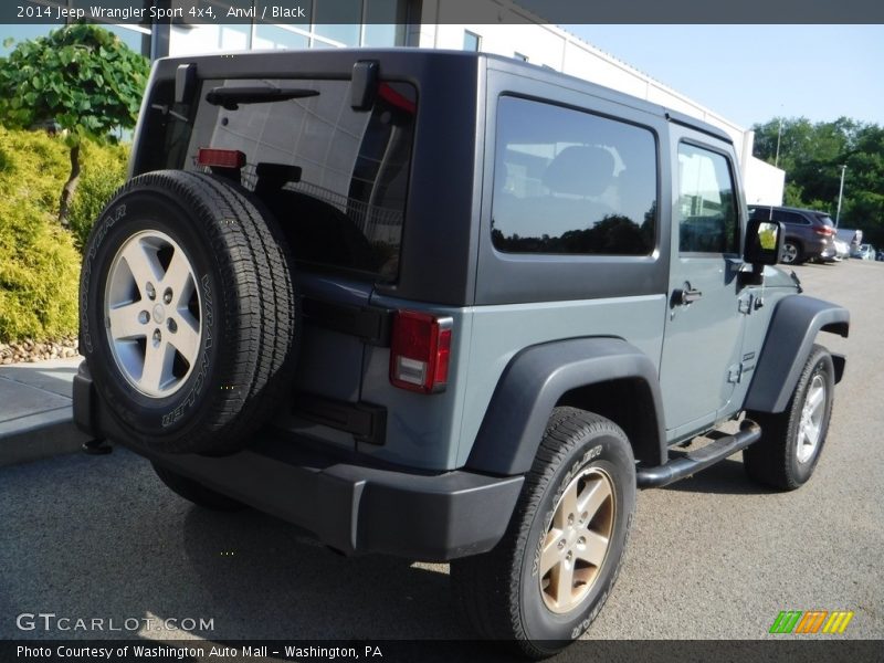 Anvil / Black 2014 Jeep Wrangler Sport 4x4