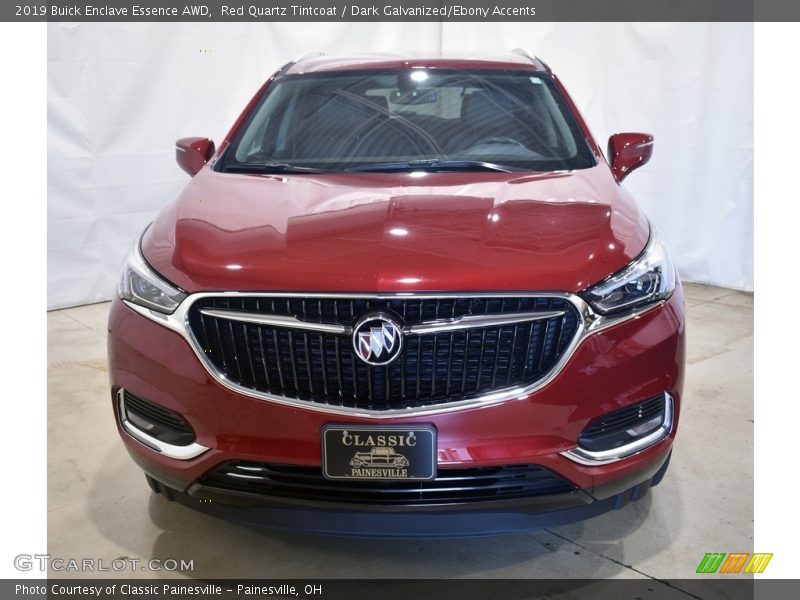Red Quartz Tintcoat / Dark Galvanized/Ebony Accents 2019 Buick Enclave Essence AWD