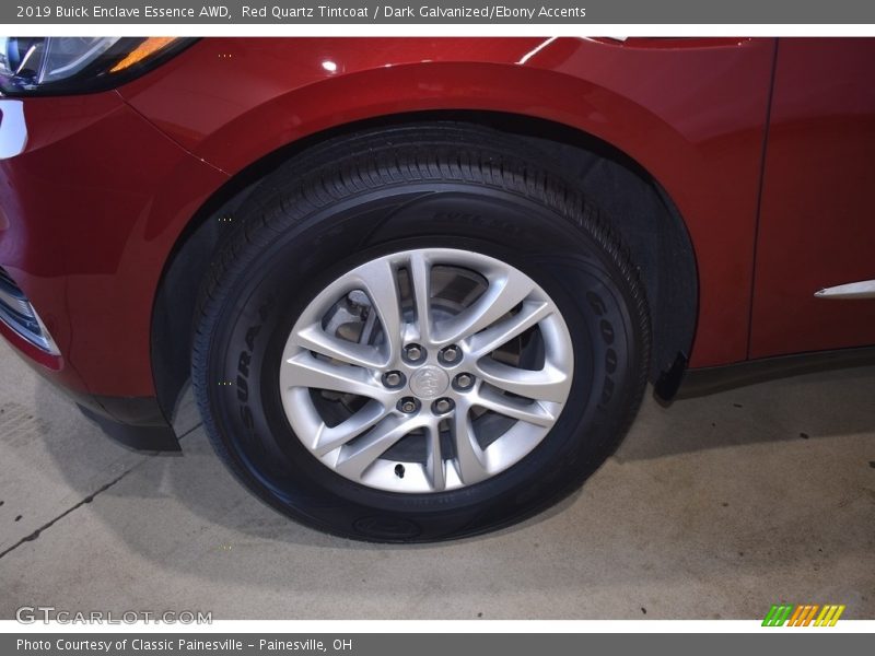 Red Quartz Tintcoat / Dark Galvanized/Ebony Accents 2019 Buick Enclave Essence AWD