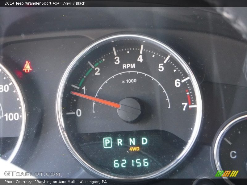 Anvil / Black 2014 Jeep Wrangler Sport 4x4