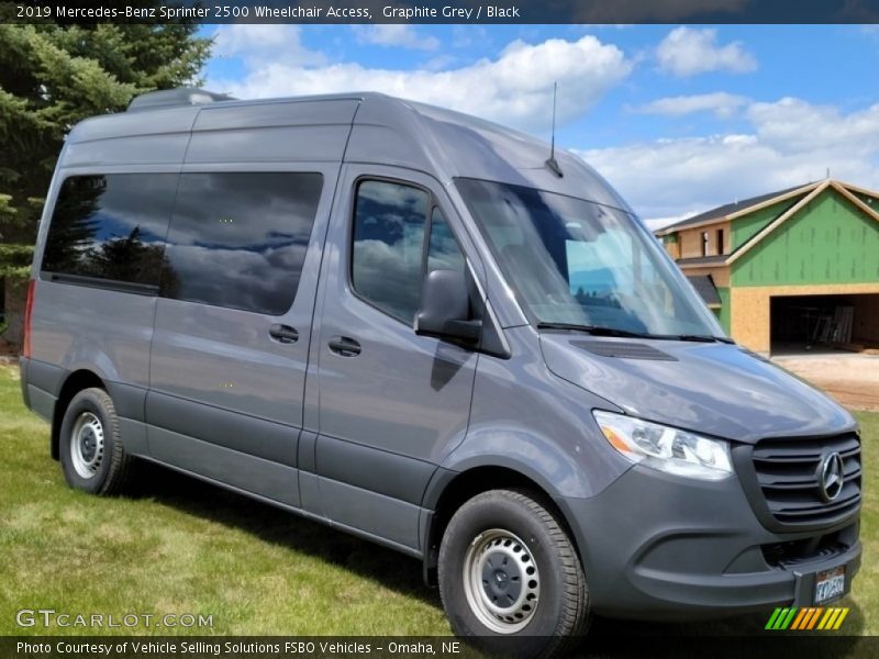 Front 3/4 View of 2019 Sprinter 2500 Wheelchair Access