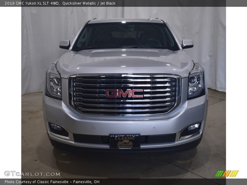 Quicksilver Metallic / Jet Black 2019 GMC Yukon XL SLT 4WD