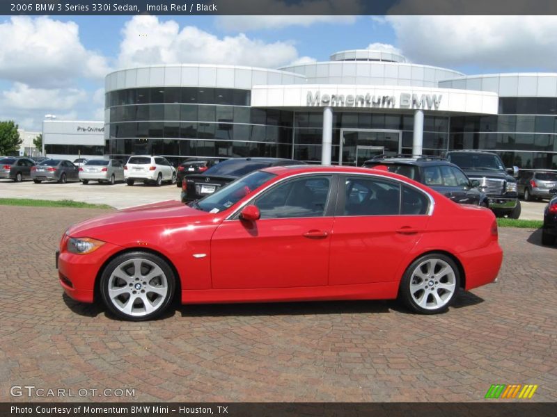 Imola Red / Black 2006 BMW 3 Series 330i Sedan