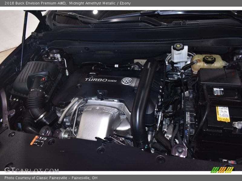 Midnight Amethyst Metallic / Ebony 2018 Buick Envision Premium AWD