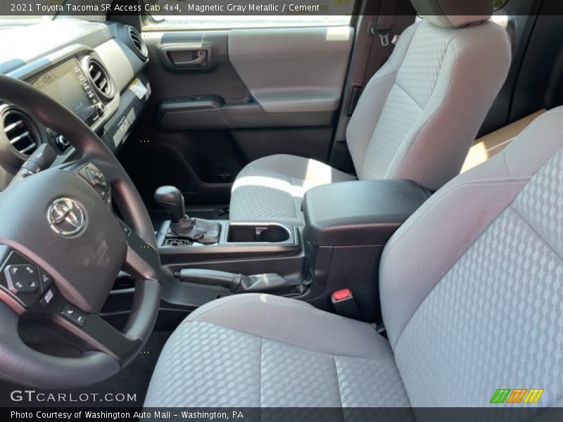 Magnetic Gray Metallic / Cement 2021 Toyota Tacoma SR Access Cab 4x4