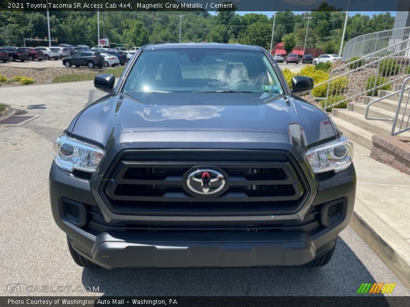 Magnetic Gray Metallic / Cement 2021 Toyota Tacoma SR Access Cab 4x4