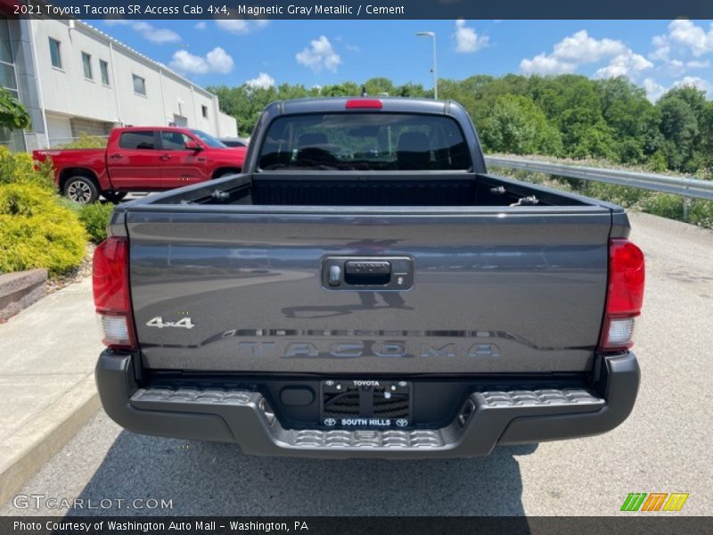 Magnetic Gray Metallic / Cement 2021 Toyota Tacoma SR Access Cab 4x4