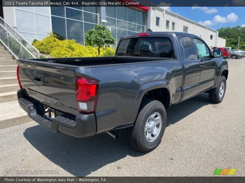 Magnetic Gray Metallic / Cement 2021 Toyota Tacoma SR Access Cab 4x4