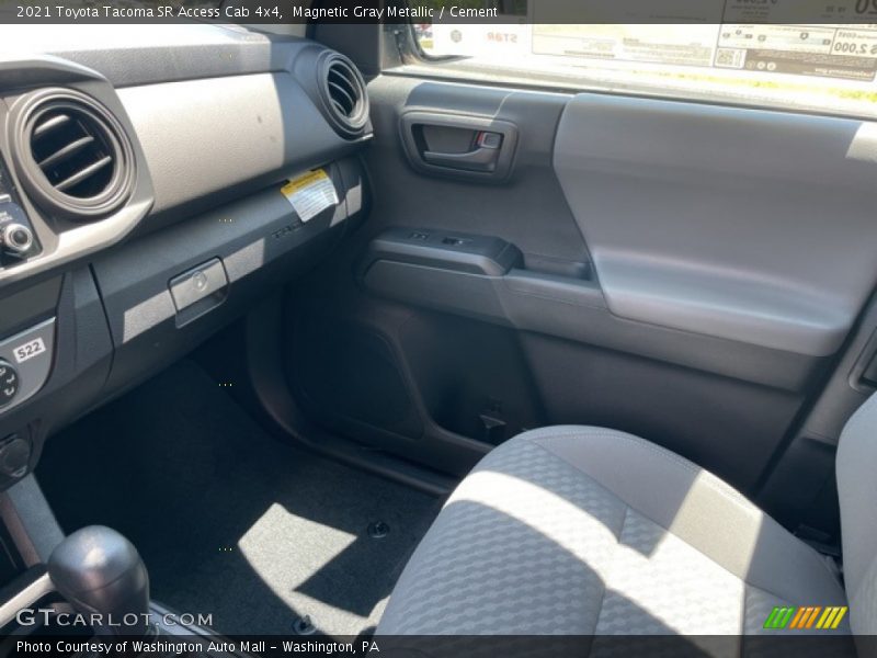 Magnetic Gray Metallic / Cement 2021 Toyota Tacoma SR Access Cab 4x4