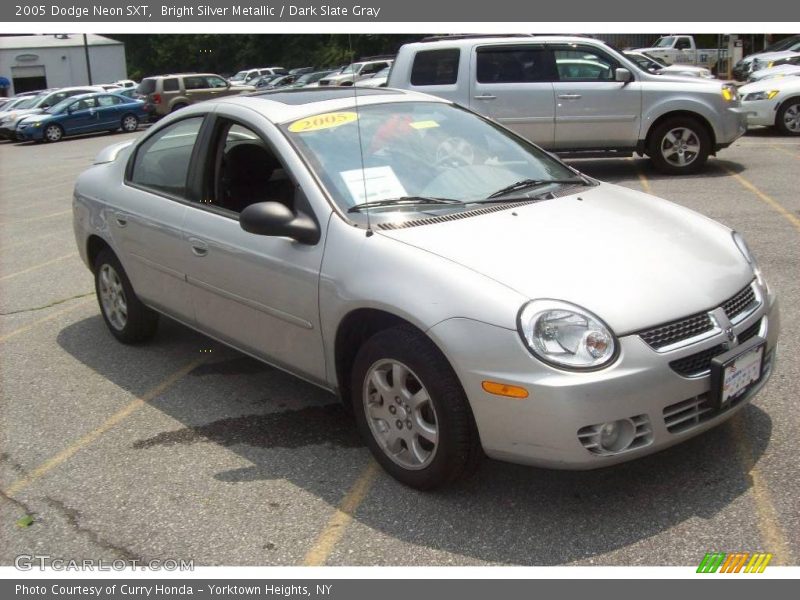 Bright Silver Metallic / Dark Slate Gray 2005 Dodge Neon SXT