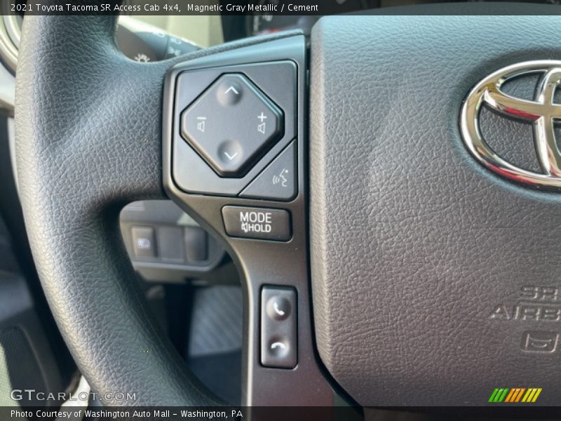 Magnetic Gray Metallic / Cement 2021 Toyota Tacoma SR Access Cab 4x4
