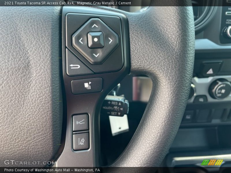 Magnetic Gray Metallic / Cement 2021 Toyota Tacoma SR Access Cab 4x4