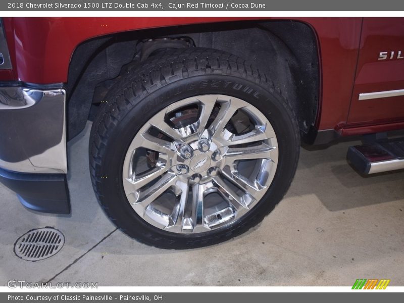 Cajun Red Tintcoat / Cocoa Dune 2018 Chevrolet Silverado 1500 LTZ Double Cab 4x4