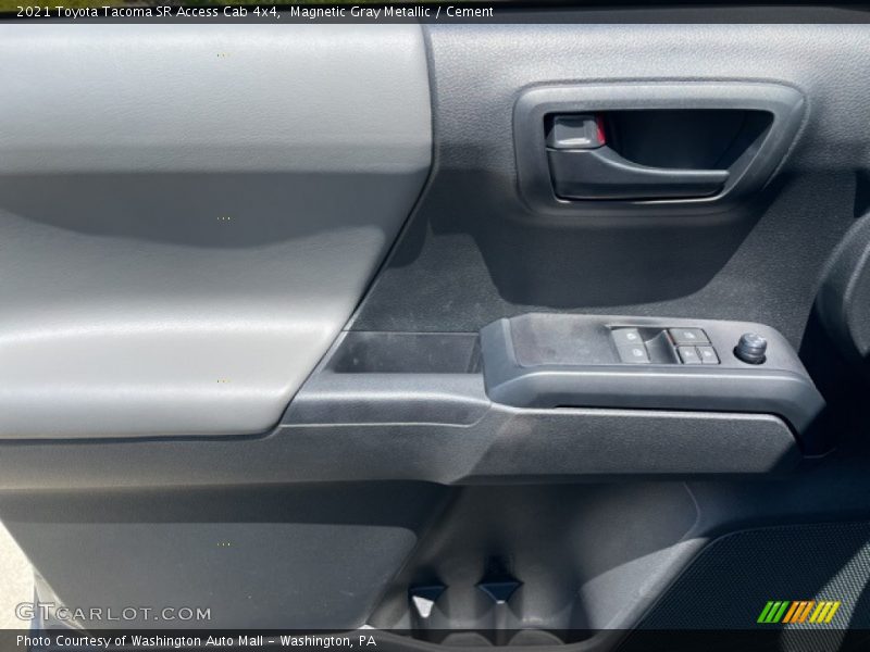 Magnetic Gray Metallic / Cement 2021 Toyota Tacoma SR Access Cab 4x4