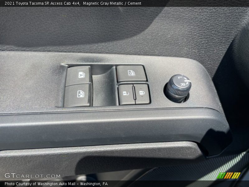 Magnetic Gray Metallic / Cement 2021 Toyota Tacoma SR Access Cab 4x4