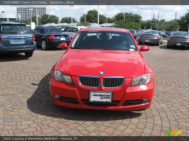 Imola Red / Black 2006 BMW 3 Series 330i Sedan
